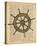 Nautical Series - Ship Wheel-Sparx Studio-Stretched Canvas