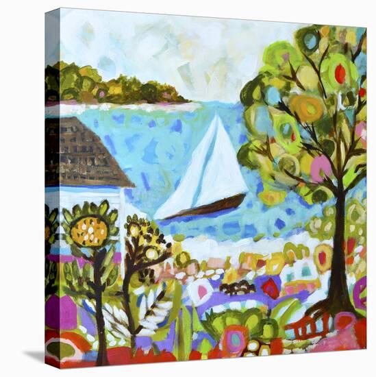 Nautical Whimsy V-Karen Fields-Stretched Canvas