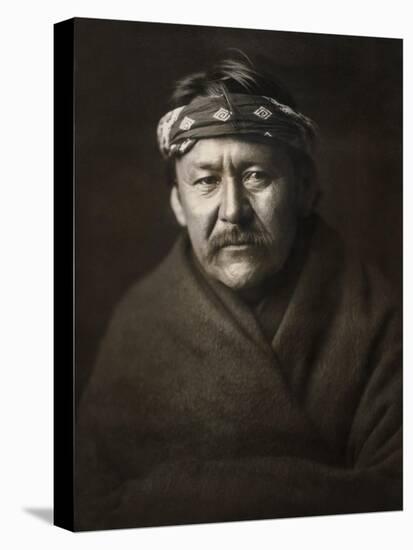 Navajo Man, c1904-Edward S. Curtis-Premier Image Canvas