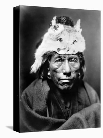 Navajo Man, C1905-Edward S^ Curtis-Premier Image Canvas