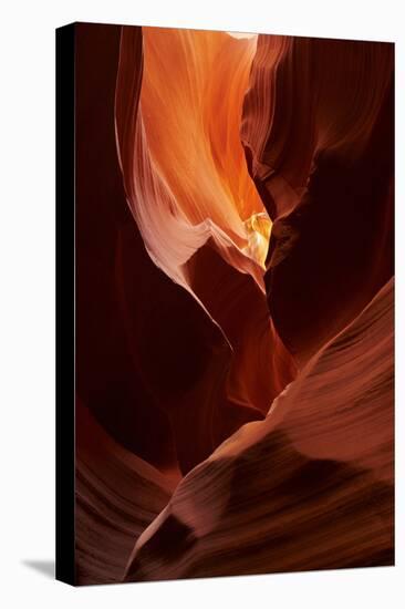 Navajo Nation, Eroded Sandstone Formations in Upper Antelope Canyon-David Wall-Premier Image Canvas