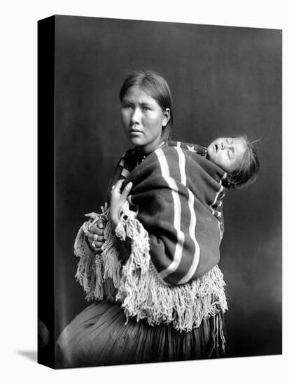 Navajo Woman & Child, C1914-null-Premier Image Canvas