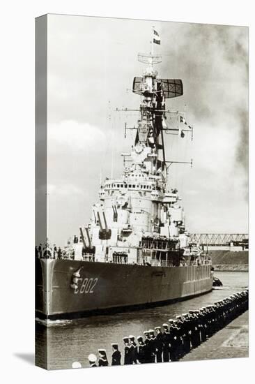 Naval Visit at Emden, Germany-German photographer-Premier Image Canvas