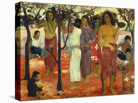 Nave Nave Mahana (Delightful Days), 1896-Paul Gauguin-Premier Image Canvas