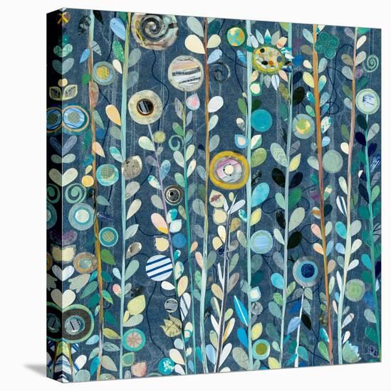 Navy Blue Sky-Candra Boggs-Stretched Canvas