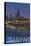 Navy Pier and Sears Tower - Chicago, Il, c.2009-Lantern Press-Stretched Canvas