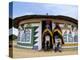 Nbelle (Ndbele) Ladies Outside House, Mabhoko (Weltevre) Nbelle Village, South Africa, Africa-Jane Sweeney-Premier Image Canvas