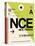 NCE Nice Luggage Tag 2-NaxArt-Stretched Canvas