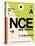 NCE Nice Luggage Tag 2-NaxArt-Stretched Canvas