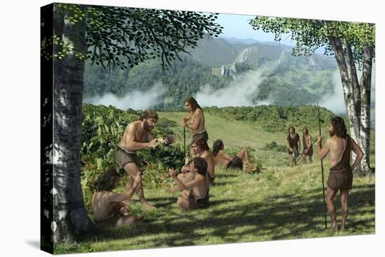 Neanderthals In Summer, Artwork-Mauricio Anton-Premier Image Canvas