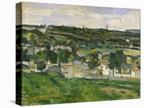 Near Auvers-Sur-Oise, C.1880-Paul C?zanne-Premier Image Canvas