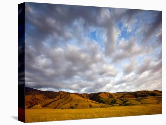 Near Caliente, California: Sunset on the Northern Most Edge of the Tejon Ranch at Sunset.-Ian Shive-Premier Image Canvas