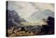 Near Capel Currig, with a View of Mount Snowdon, Wales, about 1793-1830 (Watercolour)-John Glover-Premier Image Canvas