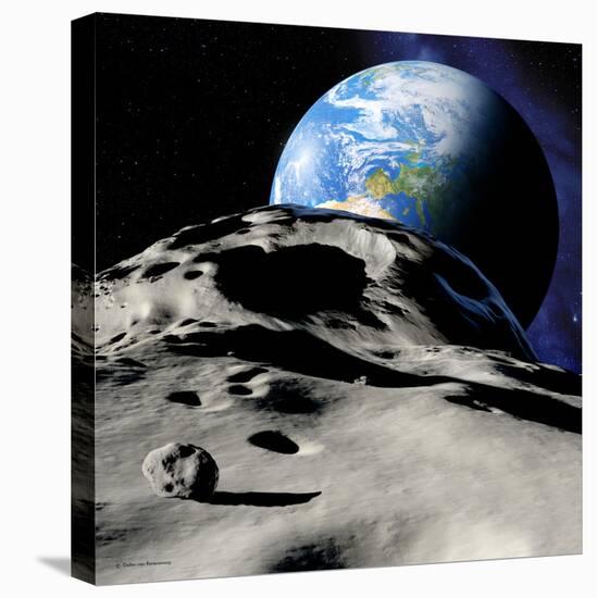 Near-Earth Asteroid-Detlev Van Ravenswaay-Premier Image Canvas