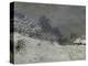 Near Honfleur-Snow, 1867-Claude Monet-Stretched Canvas