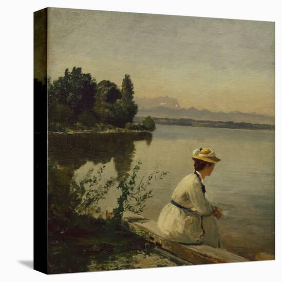 Near Leoni on Lake Starnberg-Anders Andersen-Lundby-Premier Image Canvas