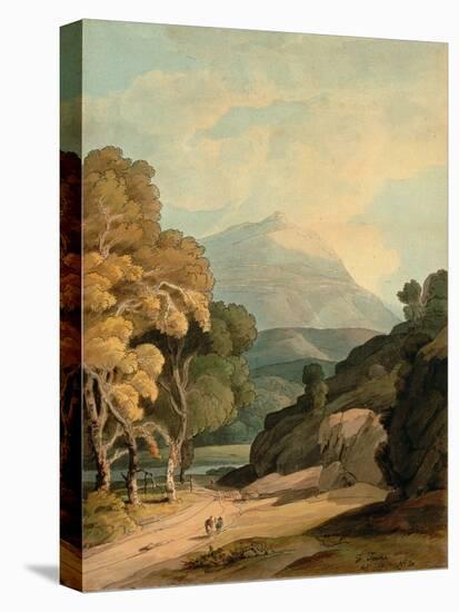 Near Maentwrog, North Wales-Francis Towne-Premier Image Canvas