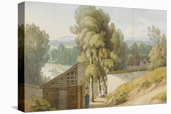 Near the Friars' Walk, Exeter, 1808-John White Abbott-Premier Image Canvas
