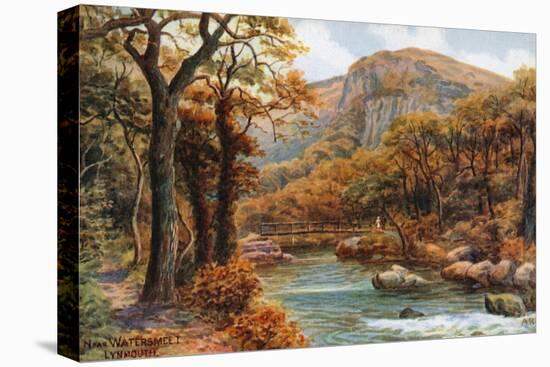Near Watersmeet, Lynmouth-Alfred Robert Quinton-Premier Image Canvas