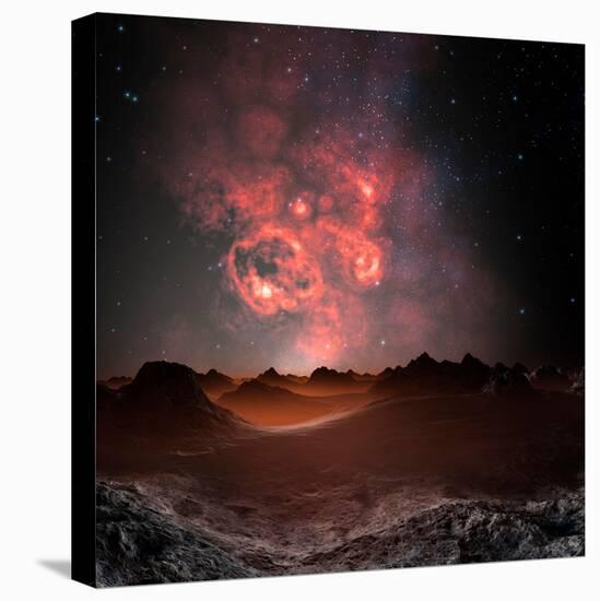 Nebula Seen from an Alien Planet, Artwork-Mehau Kulyk-Premier Image Canvas