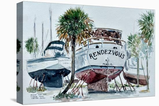 Nelson's Boatyard, Titusville, Florida-Anthony Butera-Premier Image Canvas