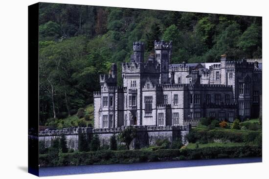 Neo-Gothic Kylemore Abbey, Connemara, County Galway, Ireland-null-Premier Image Canvas