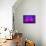 Neon light frame glowing in rocks. Energy square, show-Michal Bednarek-Stretched Canvas displayed on a wall