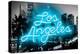 Neon Los Angeles AB-Hailey Carr-Stretched Canvas