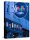 Neon Memphis Sign, Beale Street Entertainment Area, Memphis, Tennessee, USA-Walter Bibikow-Premier Image Canvas