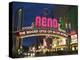 Neon Reno Sign on North Virginia Street, Nevada, USA-Walter Bibikow-Premier Image Canvas