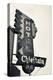 Neon Sign for the Chieftain Hotel and Pub, Squamish, British Columbia, Canada-Walter Bibikow-Premier Image Canvas