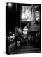 Neon sign lit up at night in a city, Rum Boogie Cafe, Beale Street, Memphis, Shelby County, Tenn...-null-Premier Image Canvas