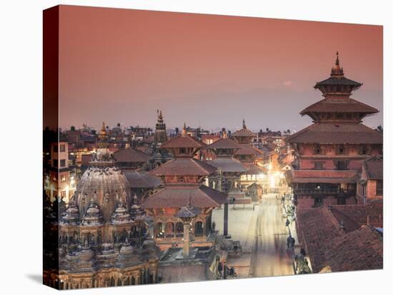 Nepal, Kathmandu, Patan (UNESCO Site), Durbar Square-Michele Falzone-Premier Image Canvas