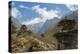 Nepal Valley Reaching Back into the Himalayas with a Chorten-Bill Bachmann-Premier Image Canvas