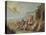 Neptune and Amphitrite, by Diepenbeeck, Abraham, Van (1596-1675). Oil on Wood. Dimension : 69X96 Cm-Abraham Jansz van Diepenbeeck-Premier Image Canvas