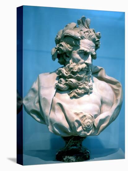 Neptune, Roman God of the Oceans-null-Premier Image Canvas