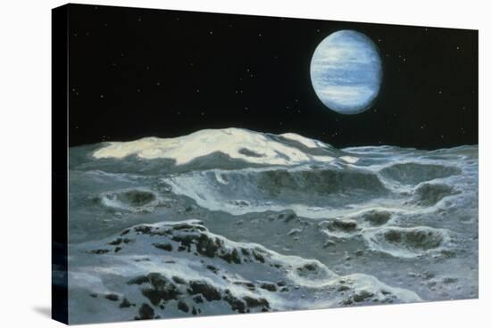 Neptune Seen From Triton-Ludek Pesek-Premier Image Canvas