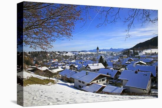 Nesselwang, Allgau, Bavaria, Germany, Europe-Hans-Peter Merten-Premier Image Canvas