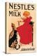 Nestle's Swiss Milk-Théophile Alexandre Steinlen-Stretched Canvas