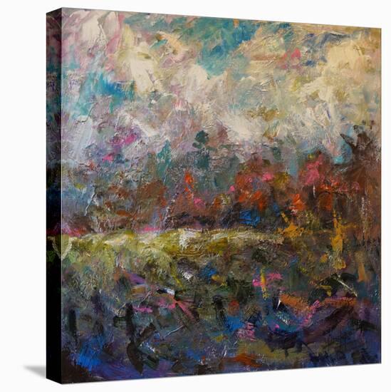 Nestled Trees-Joseph Marshal Foster-Stretched Canvas