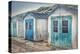 Netherlands, Holland, on the West Frisian Island of Texel, North Holland, Huts on the Beach-Beate Margraf-Premier Image Canvas