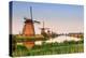 Netherlands, South Holland, Kinderdijk. Windmills-Francesco Iacobelli-Premier Image Canvas