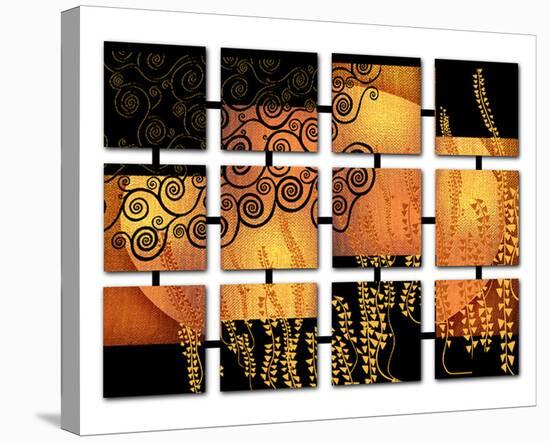 Networked Klimt-Michael Timmons-Stretched Canvas