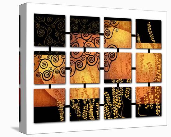 Networked Klimt-Michael Timmons-Stretched Canvas