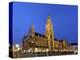 Neues Rathaus (New Town Hall), Marienplatz, at Night, Bavaria (Bayern), Germany-Gary Cook-Premier Image Canvas