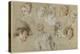 Neuf études de têtes-Jean Antoine Watteau-Premier Image Canvas