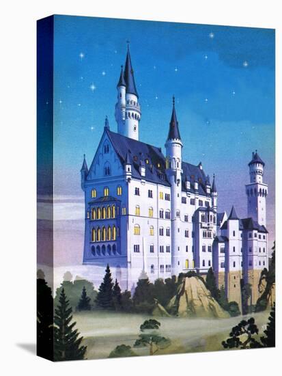 Neuschwanstein -- a Fairy-Tale Castle Built by a 'Madman'-Mcbride-Premier Image Canvas