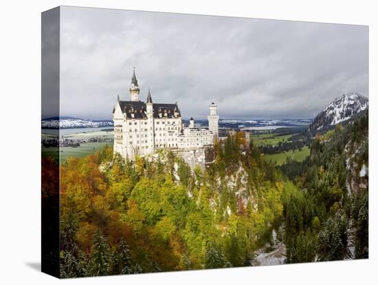 Neuschwanstein Castle, Bavaria, Germany, Europe-Gavin Hellier-Premier Image Canvas