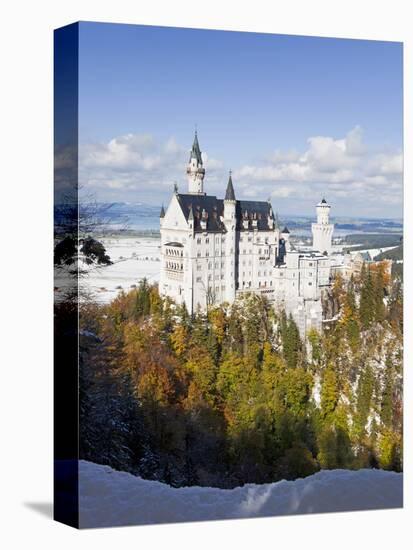 Neuschwanstein Castle, Bavaria, Germany, Europe-null-Premier Image Canvas