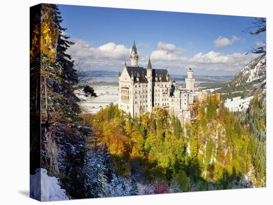 Neuschwanstein Castle, Bavaria, Germany, Europe-Gavin Hellier-Premier Image Canvas